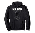 Motocross Mx Dad Dirt Bike Fathers Day Hoodie - Streetwear Style Unisex - T-Shirt, Sweatshirt, Hoodie