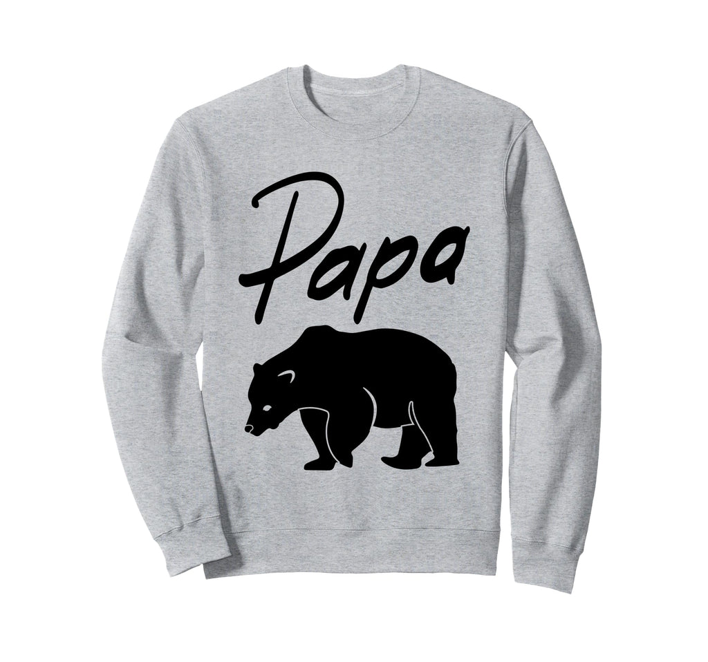 Fathers Day Funny Papa Bear Sweatshirt - Trendy Graphic for Adults - T-Shirt, Sweatshirt, Hoodie