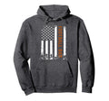 Football Dad Flag Usa Gift Football Dad Hoodie - Trendy Graphic Men Women - T-Shirt, Sweatshirt, Hoodie