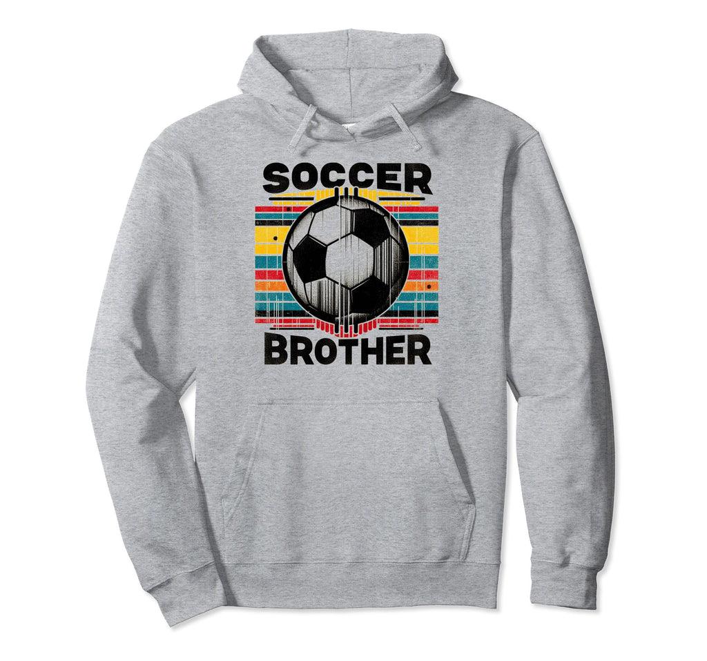 Soccer Brother Family Matching Team Hoodie - Aesthetic Graphic for Adults - T-Shirt, Sweatshirt, Hoodie