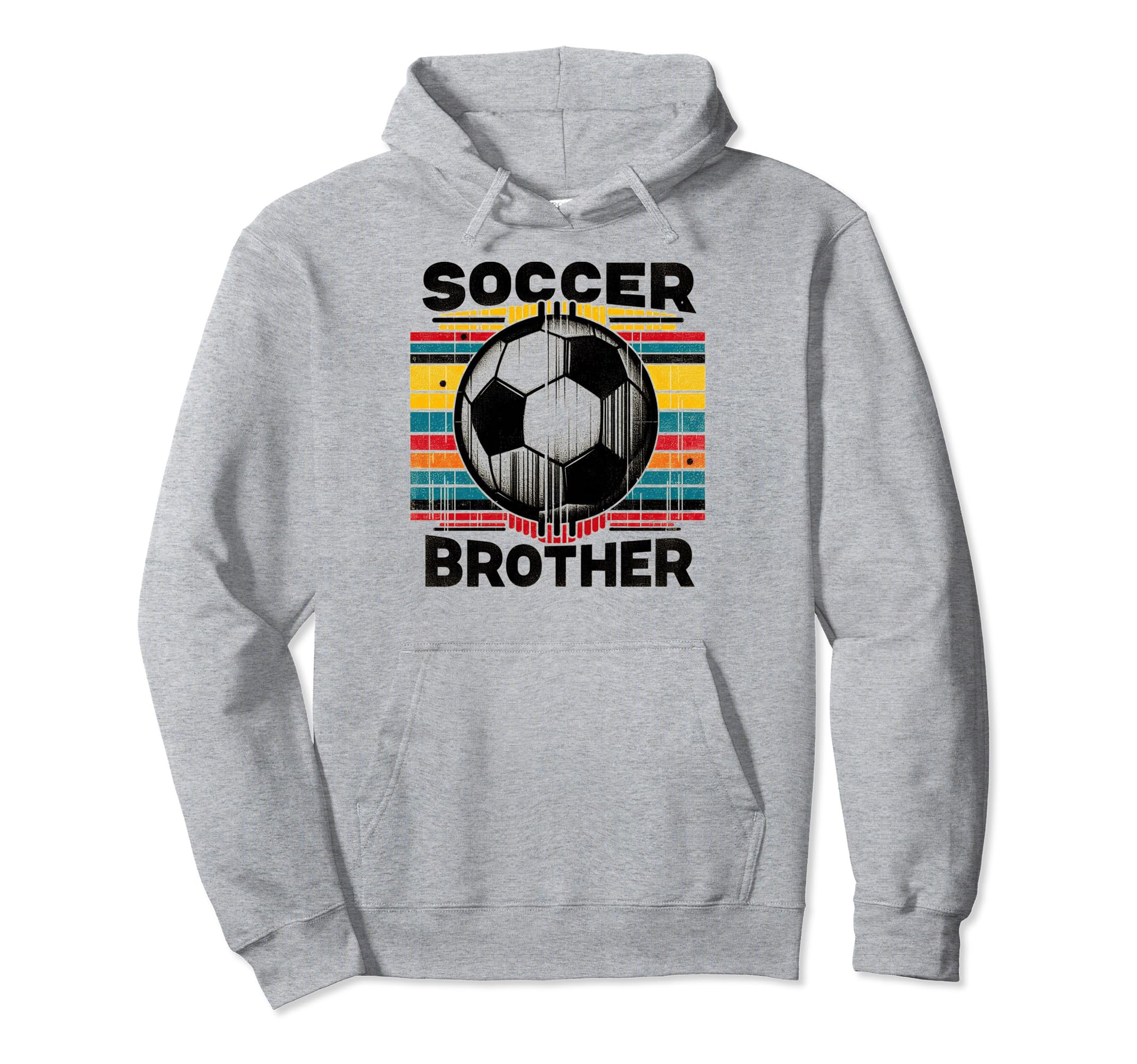 Soccer Brother Family Matching Team Hoodie - Aesthetic Graphic for Adults - T-Shirt, Sweatshirt, Hoodie
