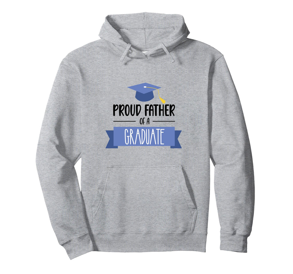 Proud Dad Graduate Class Graduation Hoodie - Minimalist Print Unisex - T-Shirt, Sweatshirt, Hoodie