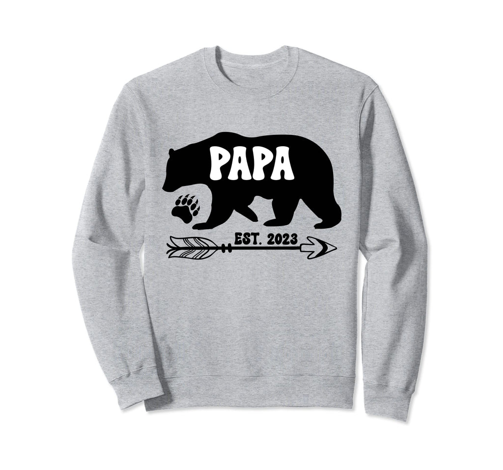 Pregnancy Announcement Papa Sweatshirt - Aesthetic Graphic Men Women - T-Shirt, Sweatshirt, Hoodie
