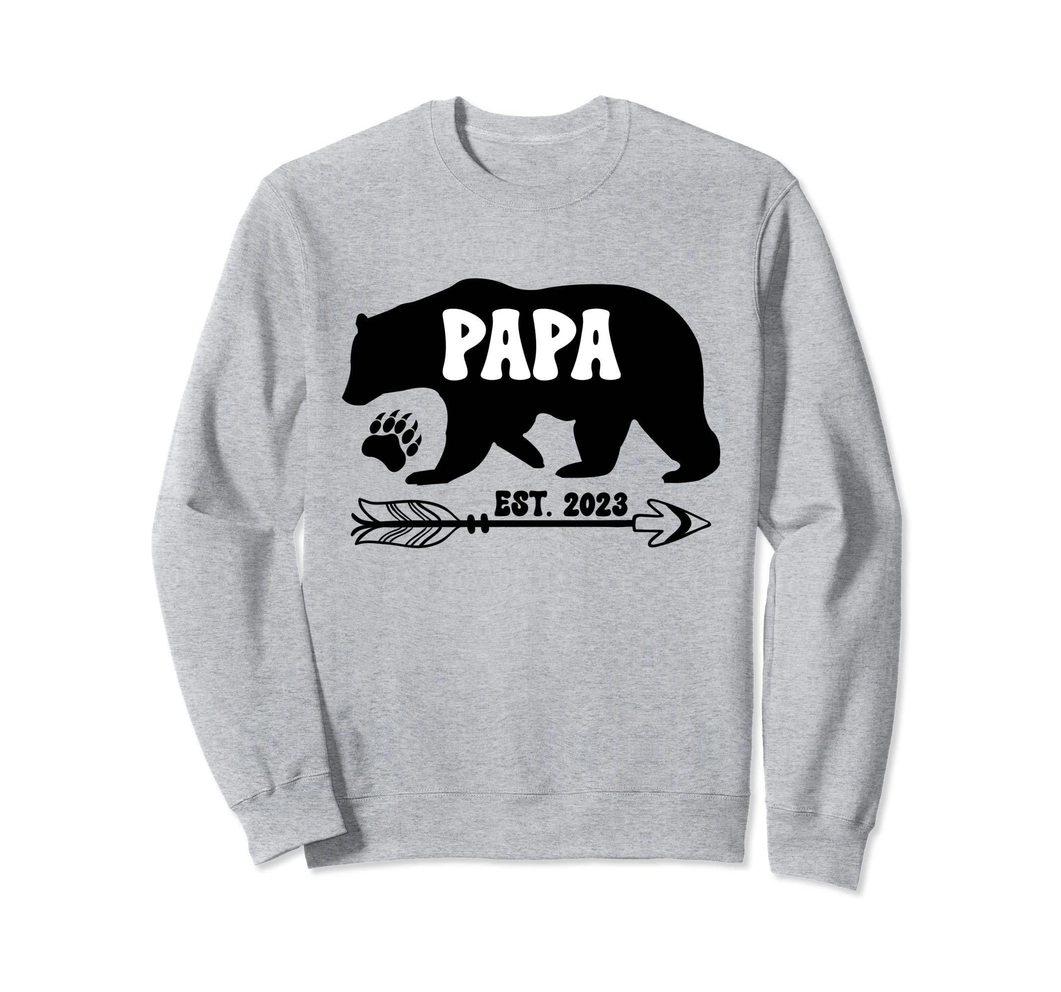 Pregnancy Announcement Papa Sweatshirt - Aesthetic Graphic Men Women - T-Shirt, Sweatshirt, Hoodie