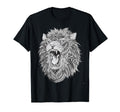 Lion Mom Dad Gift T-Shirt - Custom Art Print Men Women - T-Shirt, Sweatshirt, Hoodie