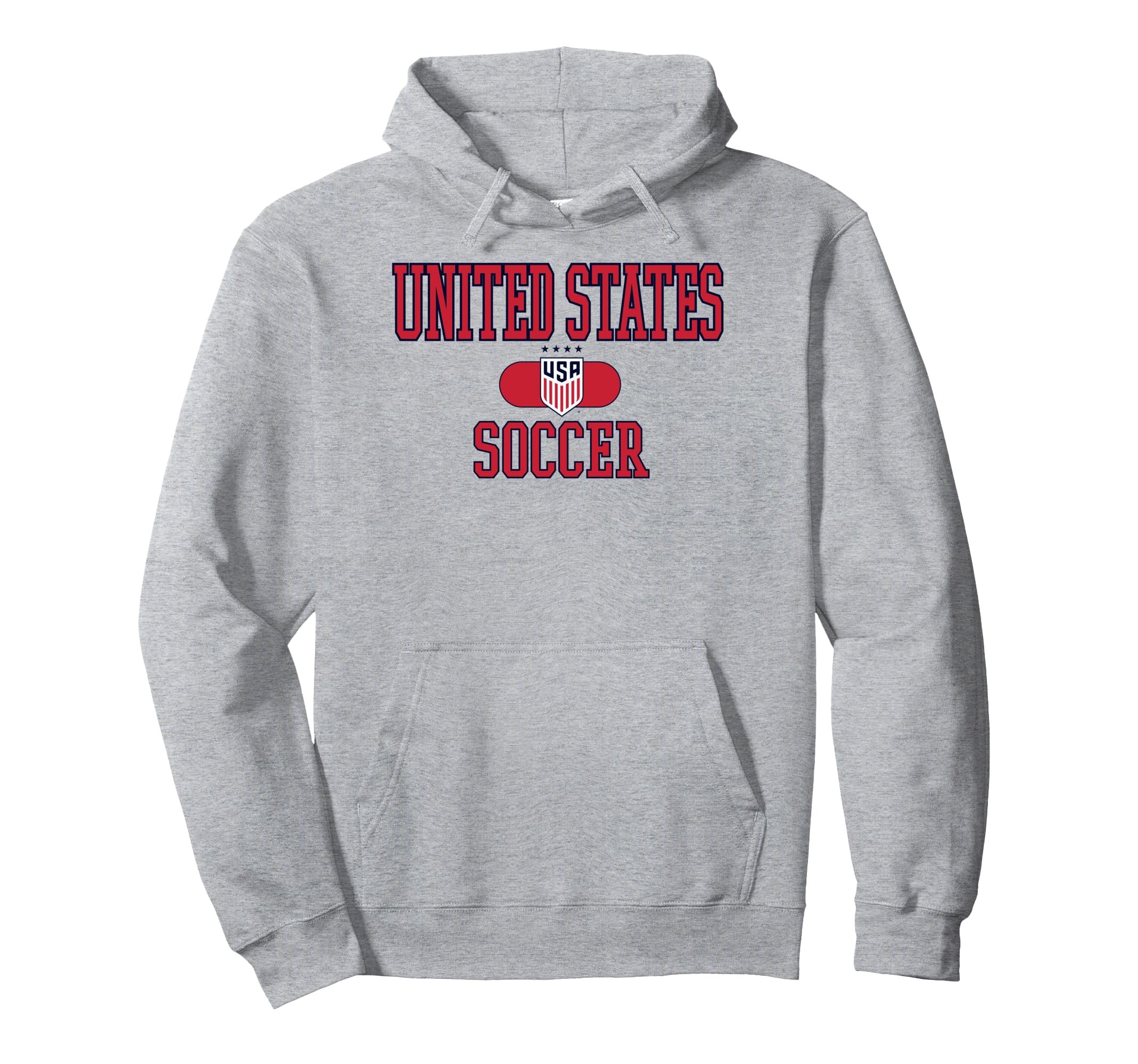 United States Soccer Varsity Gray Hoodie - Aesthetic Graphic for Adults - T-Shirt, Sweatshirt, Hoodie