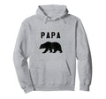Hybrid Papa Bear Hoodie - Unique Graphic Unisex - T-Shirt, Sweatshirt, Hoodie