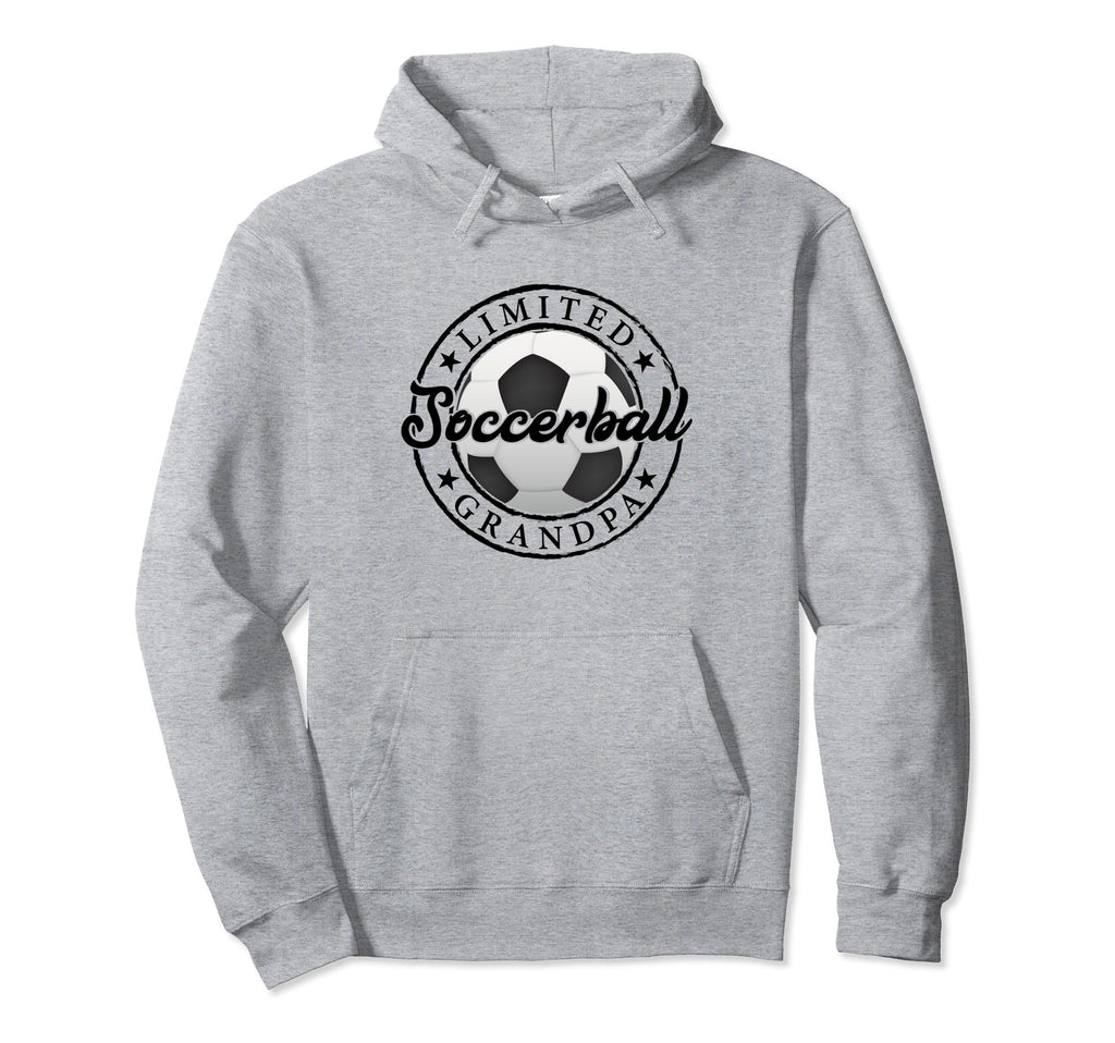 Soccer Ball Grandpa Funny Fathers Day Hoodie - Graphic Print for Adults - T-Shirt, Sweatshirt, Hoodie