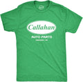 Crazy Dog Mens Callahan Auto Parts Funny Graphic - Adult & Kids T-Shirts, Sweatshirts & Hoodies apparel design preview 1