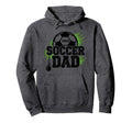 Proud Soccer Dad Whistle Sports Fan Hoodie - Unique Graphic Unisex - T-Shirt, Sweatshirt, Hoodie