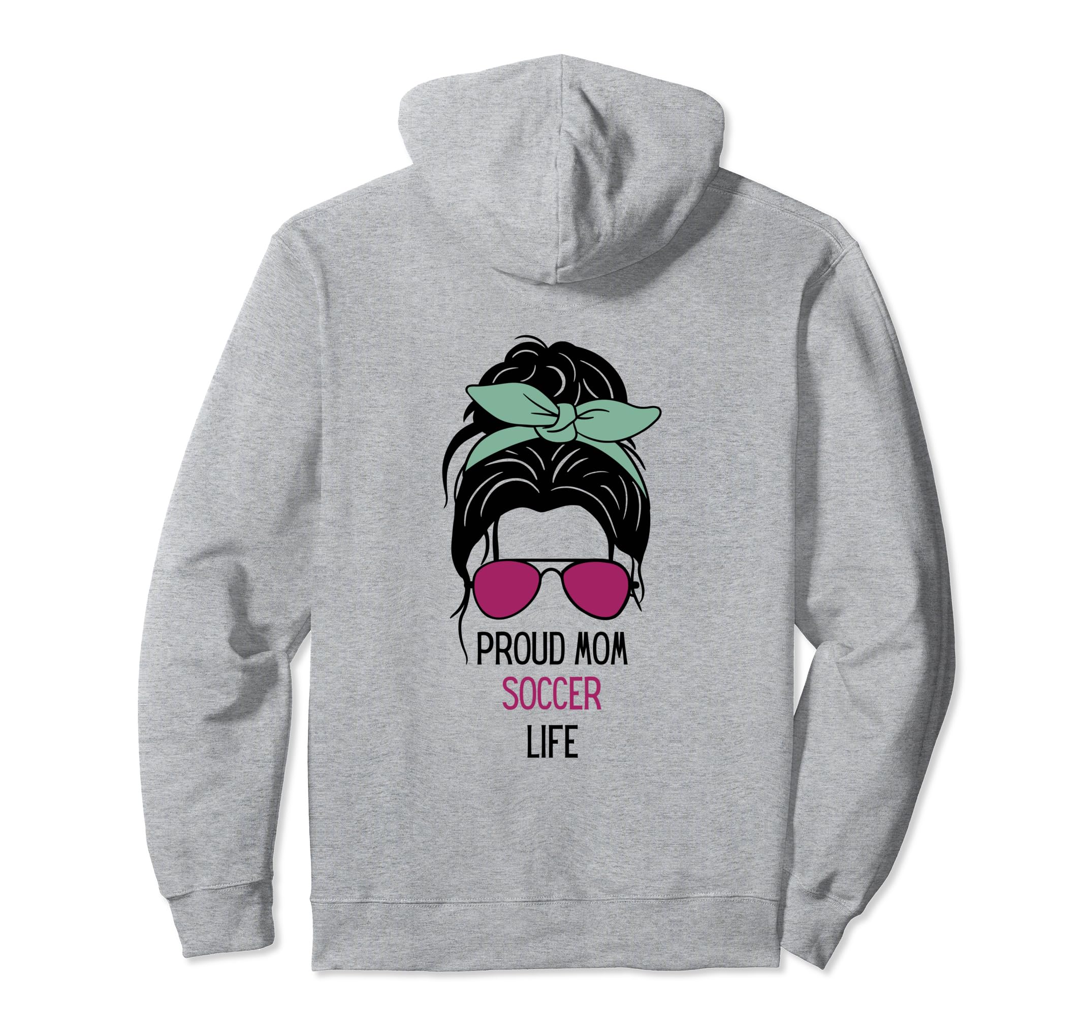 Soccer Mom Outfit Soccer And Gift Hoodie - Trendy Graphic Men Women - T-Shirt, Sweatshirt, Hoodie