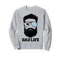 Soccer Volleyball Dad Messy Hair Sweatshirt - Fun Novelty Design Men Women - T-Shirt, Sweatshirt, Hoodie