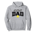 Softball Dad Grunge Softball Daughter Hoodie - Unique Graphic for Adults - T-Shirt, Sweatshirt, Hoodie