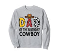 Dad 1St Birthday Cowboy Western Dad Sweatshirt - Graphic Print for Adults - T-Shirt, Sweatshirt, Hoodie