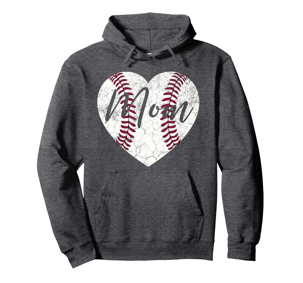 Baseball Mommy Mom Mama Wife Hoodie - Minimalist Print Unisex - T-Shirt, Sweatshirt, Hoodie