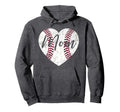 Baseball Mommy Mom Mama Wife Hoodie - Minimalist Print Unisex - T-Shirt, Sweatshirt, Hoodie
