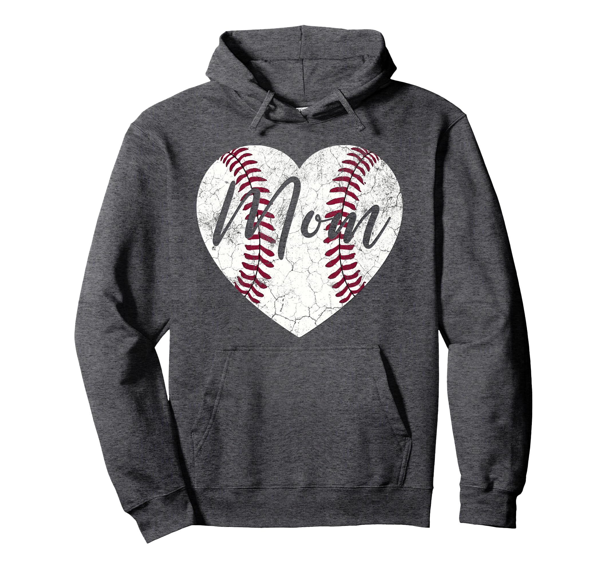 Baseball Mommy Mom Mama Wife Hoodie - Minimalist Print Unisex - T-Shirt, Sweatshirt, Hoodie