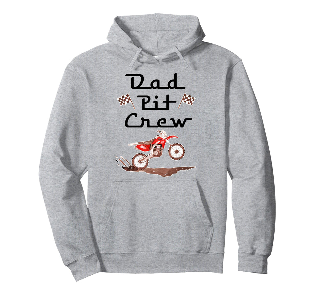 Dirt Bike Birthday Party Racing Family Hoodie - Unique Graphic Men Women - T-Shirt, Sweatshirt, Hoodie