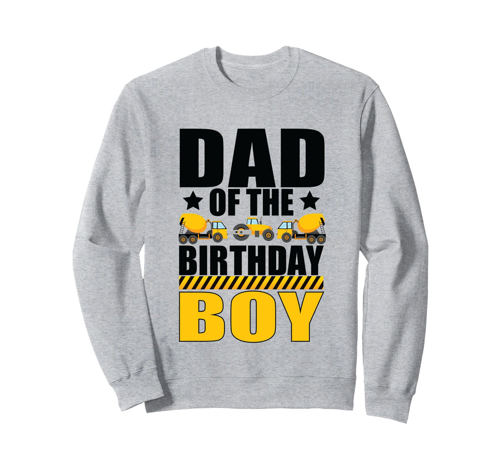 Construction Worker Birthday Sweatshirt - Custom Art Print for Adults - T-Shirt, Sweatshirt, Hoodie