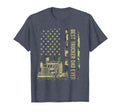 Best Trucker Dad Camouflage American T-Shirt - Streetwear Style Unisex - T-Shirt, Sweatshirt, Hoodie
