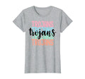 Trojans Team Mascot School Spirit Game T-Shirt - Aesthetic Graphic Unisex - T-Shirt, Sweatshirt, Hoodie