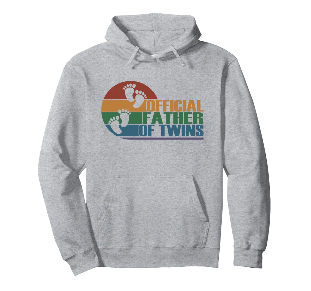 Father Twins Fathers Day Twin Dad Hoodie - Casual Everyday Wear Men Women - T-Shirt, Sweatshirt, Hoodie