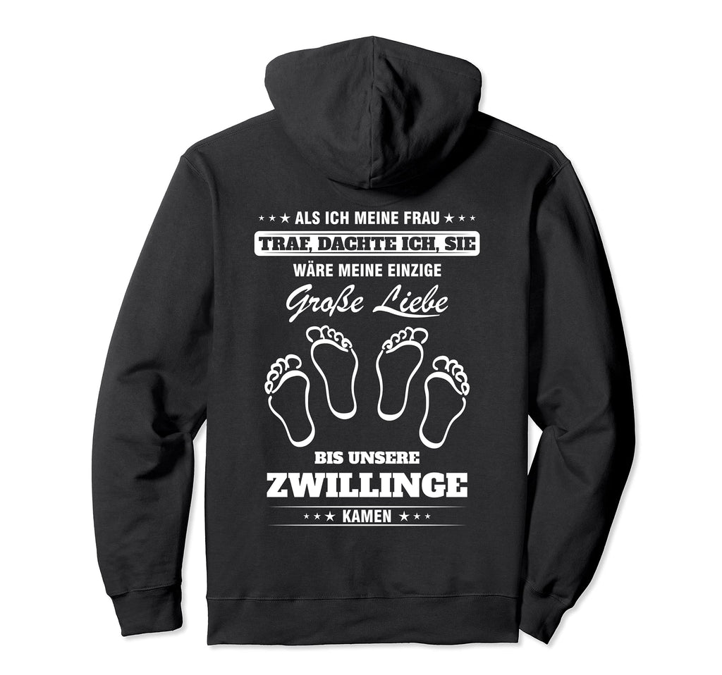 Father Proud Dad Love Twins Fathers Day Hoodie - Aesthetic Graphic Unisex - T-Shirt, Sweatshirt, Hoodie