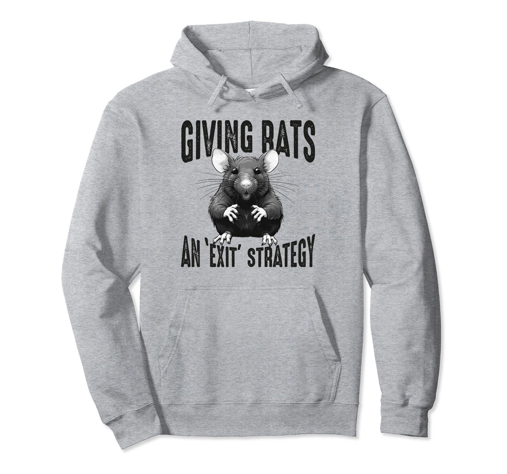 Rat Exterminator Funny Pest Control Hoodie - Aesthetic Graphic for Adults - T-Shirt, Sweatshirt, Hoodie