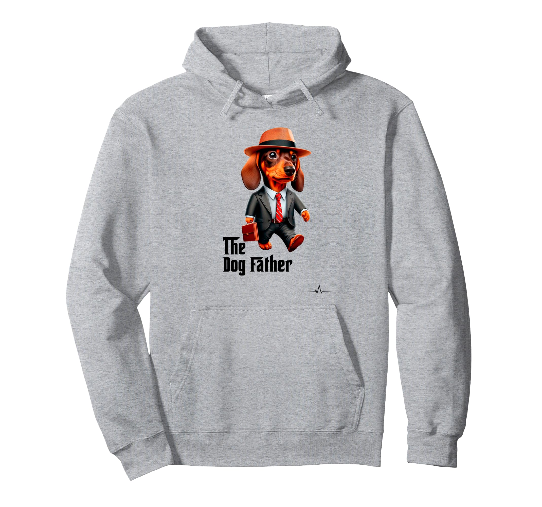 Dog Father Pet Funny Dog Dad Hoodie - Minimalist Print for Adults - T-Shirt, Sweatshirt, Hoodie