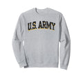 U S Army Military Gray Sweatshirt - Casual Everyday Wear Men Women - T-Shirt, Sweatshirt, Hoodie