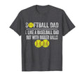 Mens Softball Like Baseball But Bigger T-Shirt - Trendy Graphic Unisex - T-Shirt, Sweatshirt, Hoodie