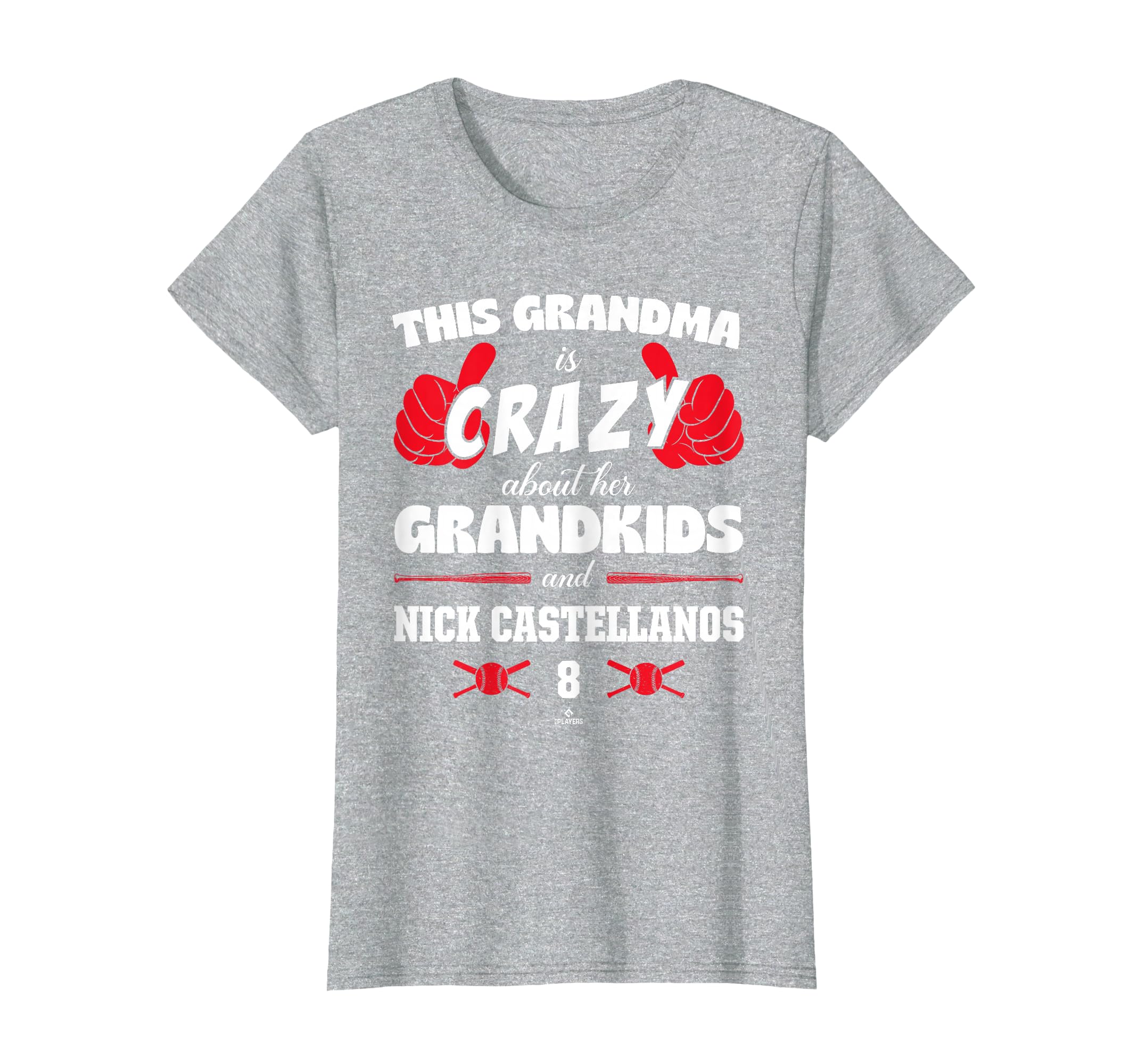 Grandma Crazy Nick Castellanos T-Shirt - Minimalist Print Unisex - T-Shirt, Sweatshirt, Hoodie