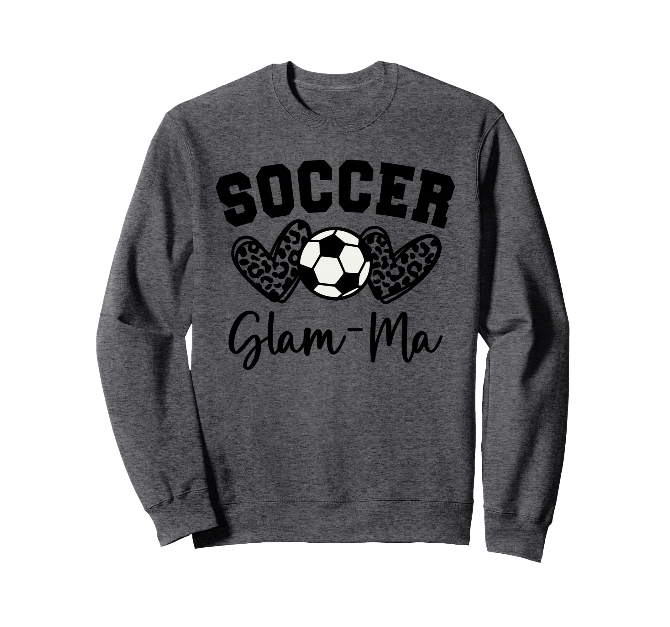 Soccer Glam Ma Matching Family Sweatshirt - Minimalist Print Men Women - T-Shirt, Sweatshirt, Hoodie