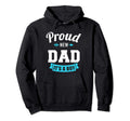 Proud New Dad Its Gender Reveal Party Hoodie - Custom Art Print for Adults - T-Shirt, Sweatshirt, Hoodie