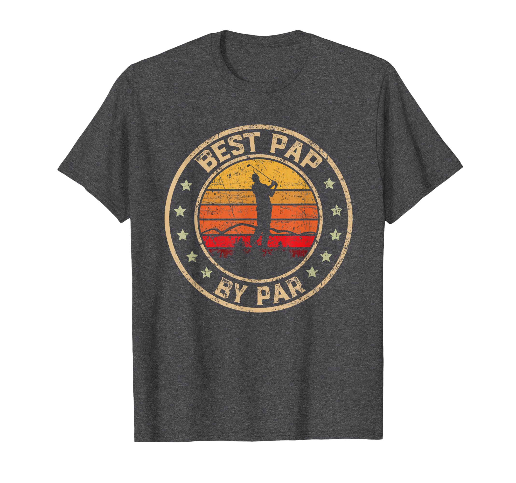 Mens Best Pap Par Fathers Day Golf T-Shirt - Trendy Graphic for Adults - T-Shirt, Sweatshirt, Hoodie