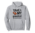 Thats My Grandson Proud Football Hoodie - Casual Everyday Wear for Adults - T-Shirt, Sweatshirt, Hoodie