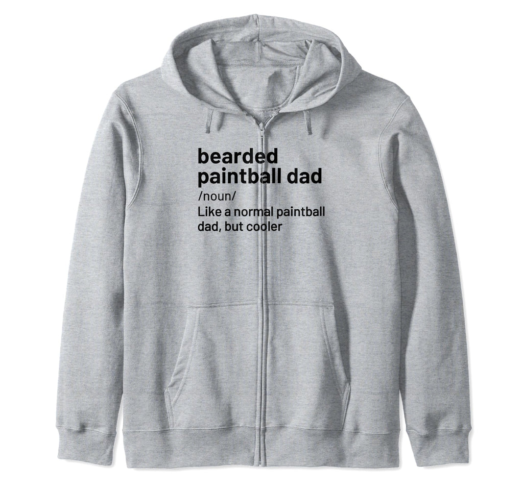 Bearded Paintball Define White Shirts T-Shirt - Unique Graphic for Adults - T-Shirt, Sweatshirt, Hoodie
