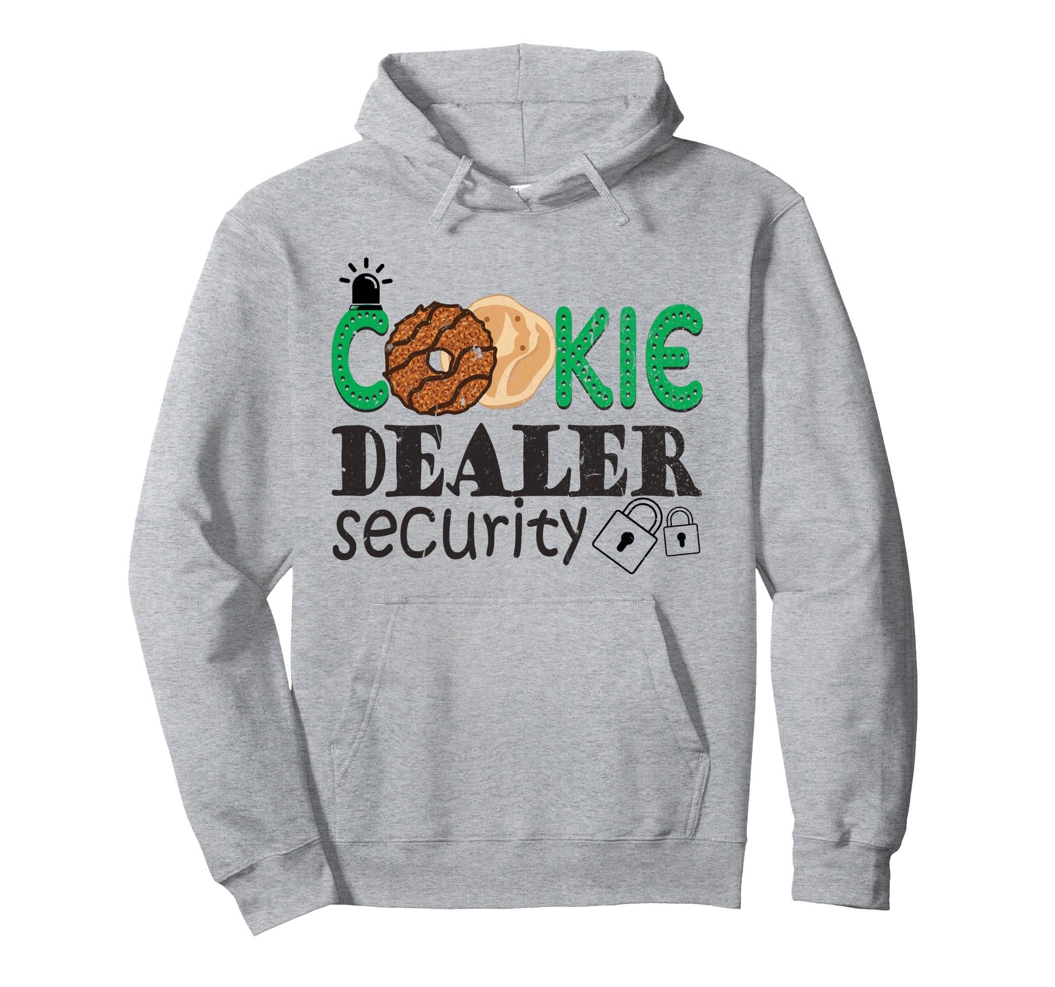 Scout Cookie Dealer Security Cookie Troop Hoodie - Unique Graphic Unisex - T-Shirt, Sweatshirt, Hoodie