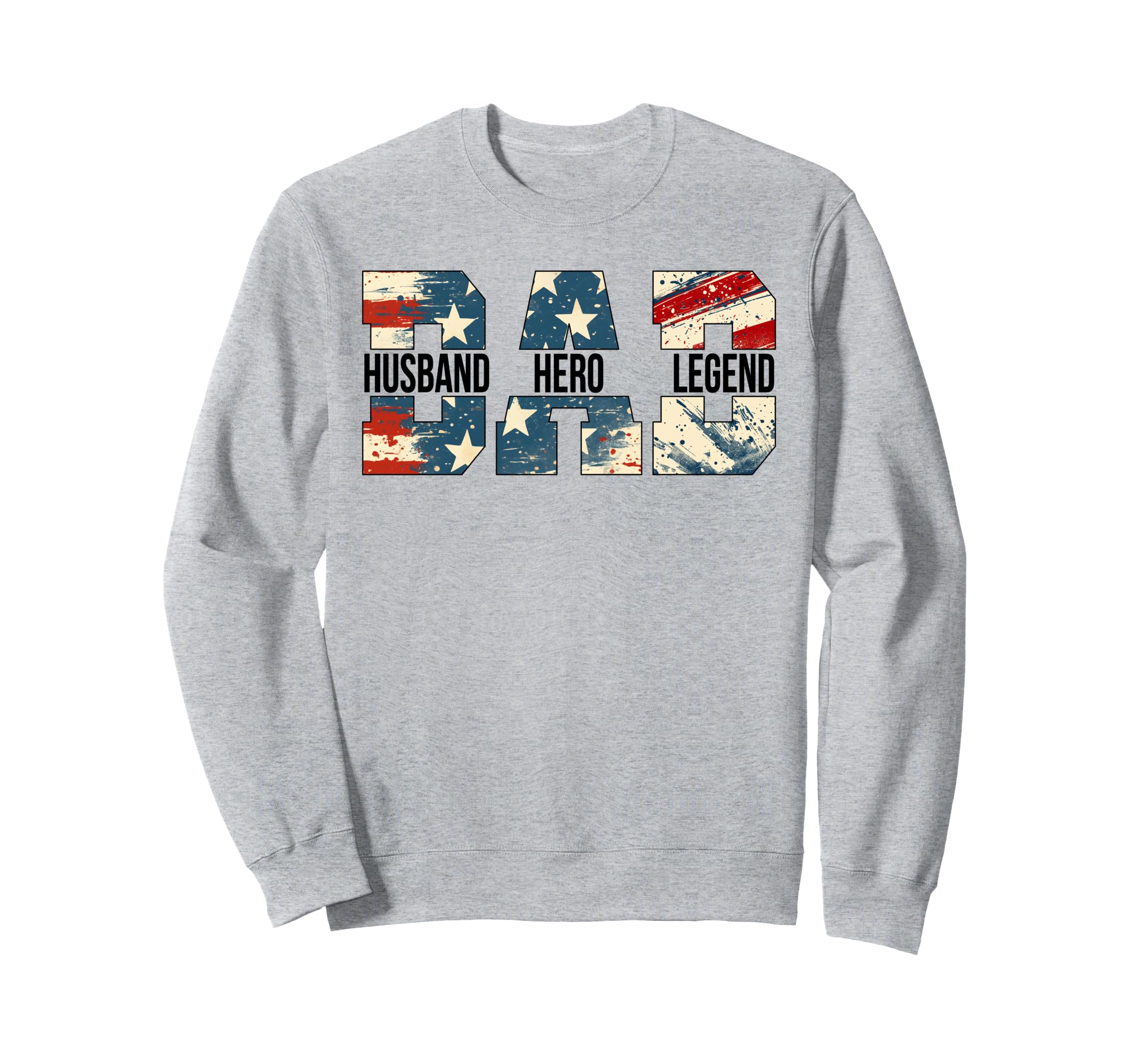 American Dad 4Th July Dad Stars Sweatshirt - Custom Art Print Men Women - T-Shirt, Sweatshirt, Hoodie