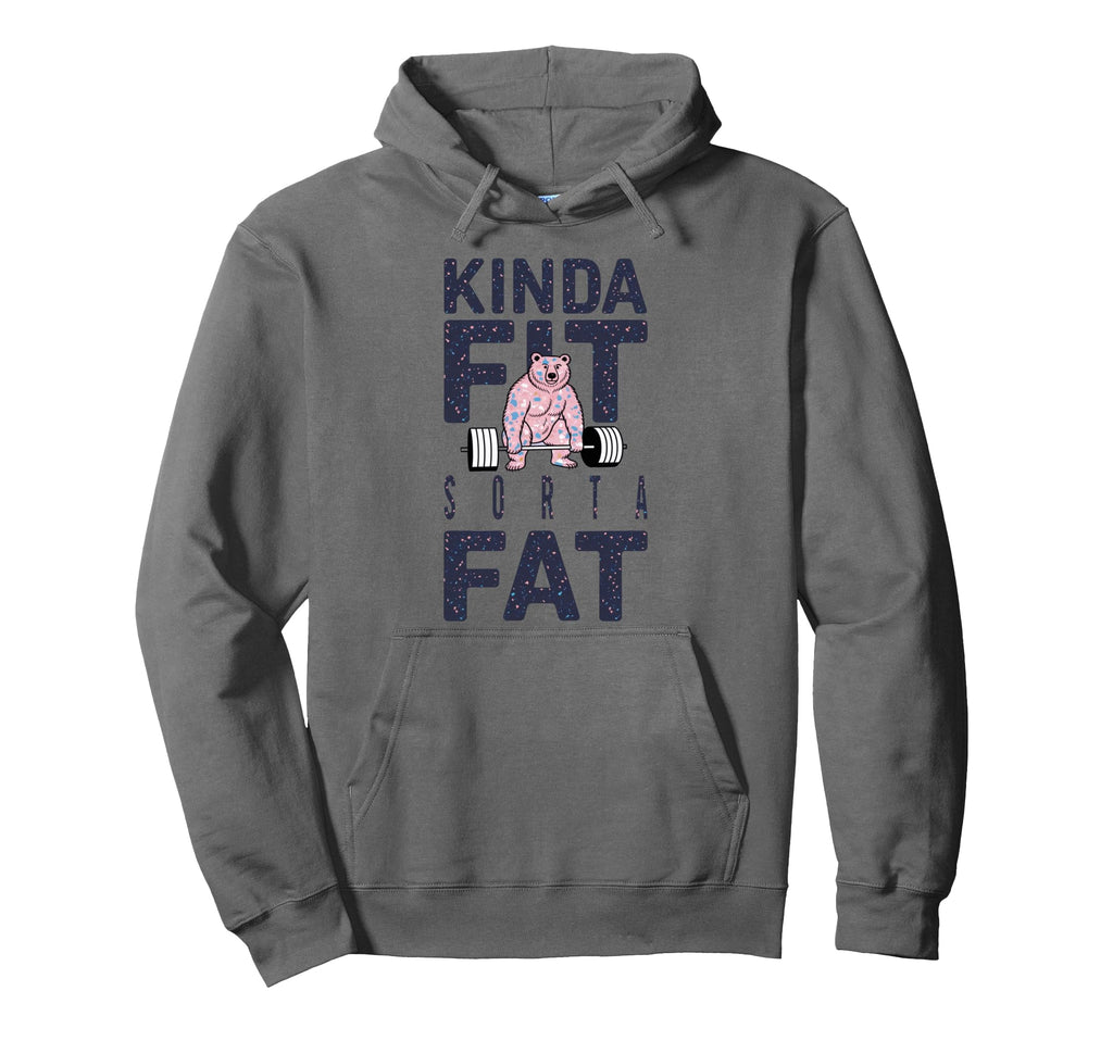 Kinda Fit Sorta Fat Funny Panda Hoodie - Trendy Graphic Men Women - T-Shirt, Sweatshirt, Hoodie