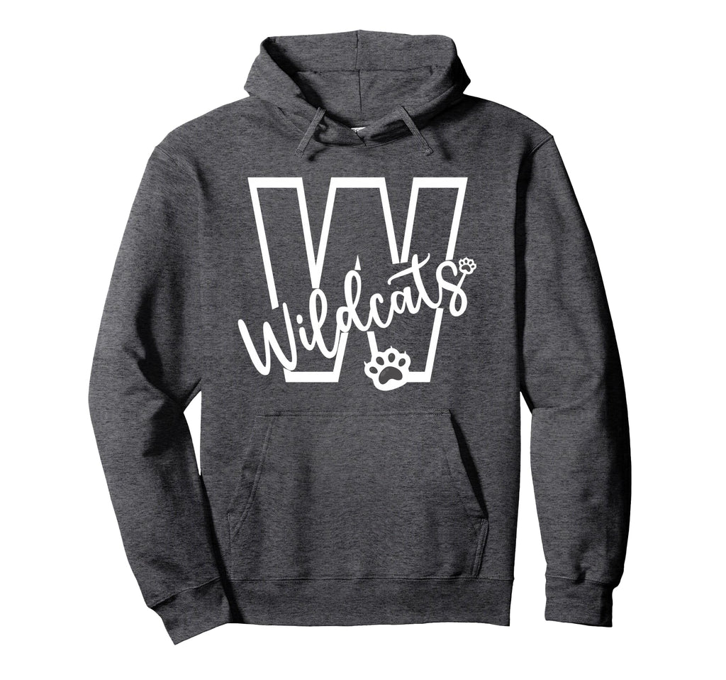 Wildcats School Sports Fan Team Spirit Hoodie - Custom Art Print Men Women - T-Shirt, Sweatshirt, Hoodie