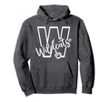 Wildcats School Sports Fan Team Spirit Hoodie - Custom Art Print Men Women - T-Shirt, Sweatshirt, Hoodie