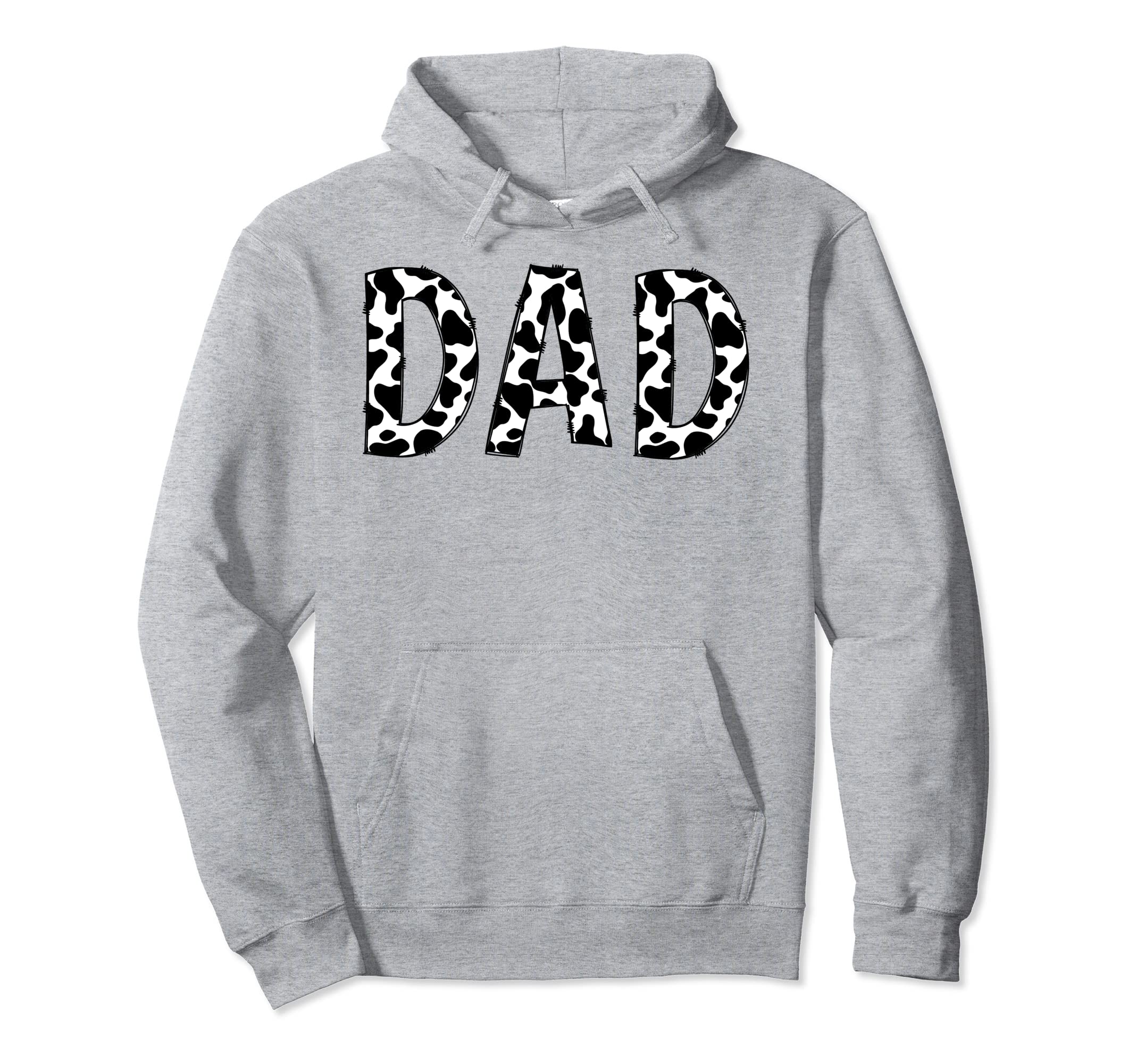 Dad Birthday Cow Farm Birthday Cow Daddy Hoodie - Streetwear Style Unisex - T-Shirt, Sweatshirt, Hoodie
