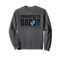 Promoted To Daddy Established 2024 Sweatshirt - Minimalist Print Unisex - T-Shirt, Sweatshirt, Hoodie