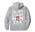 My Senior Soccer Mom Era Groovy Senior Hoodie - Fun Novelty Design Unisex - T-Shirt, Sweatshirt, Hoodie