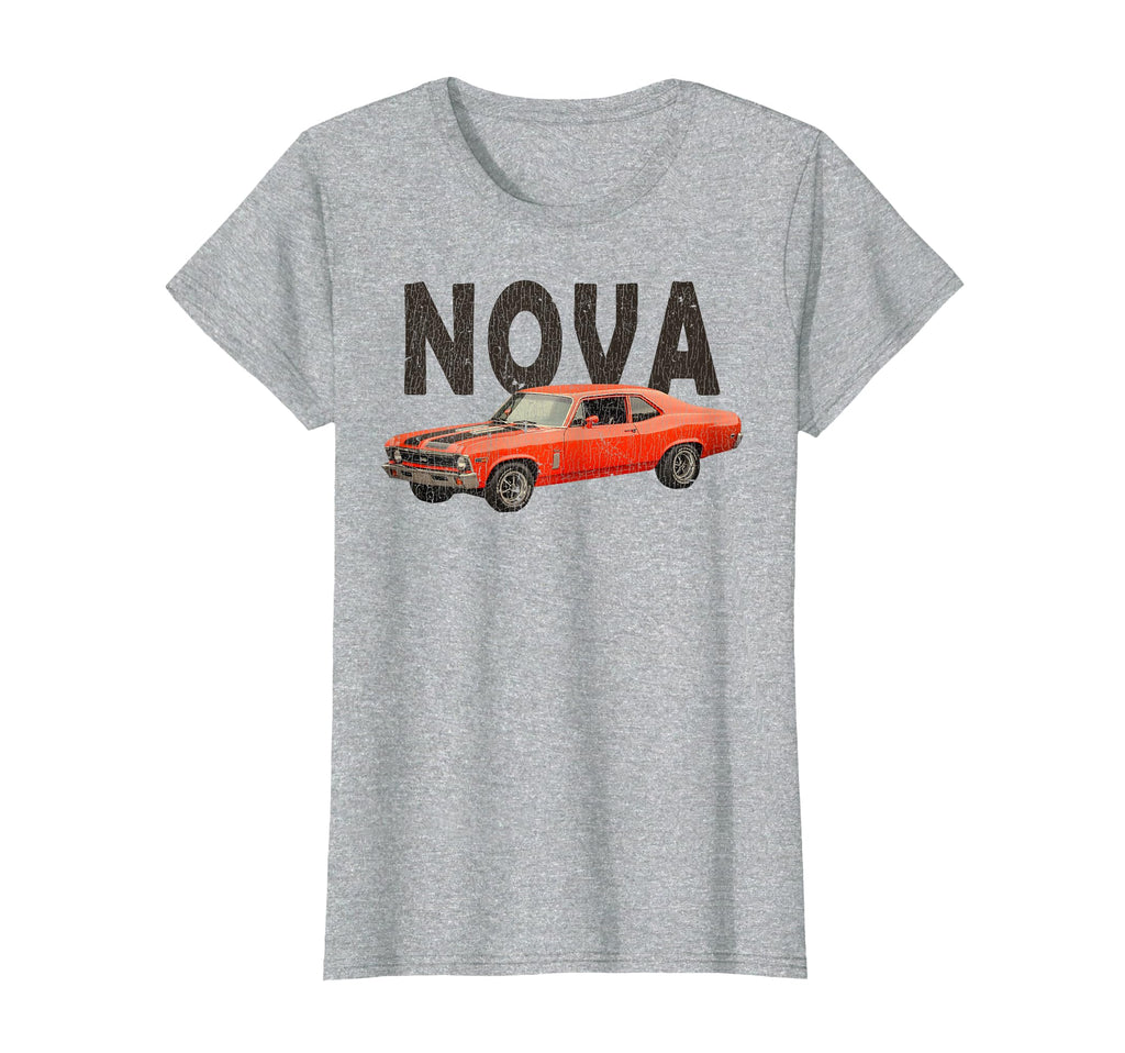 Nova 1972 Grey Adults Small Short T-Shirt - Unique Graphic Men Women - T-Shirt, Sweatshirt, Hoodie