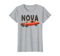 Nova 1972 Grey Adults Small Short T-Shirt - Unique Graphic Men Women - T-Shirt, Sweatshirt, Hoodie
