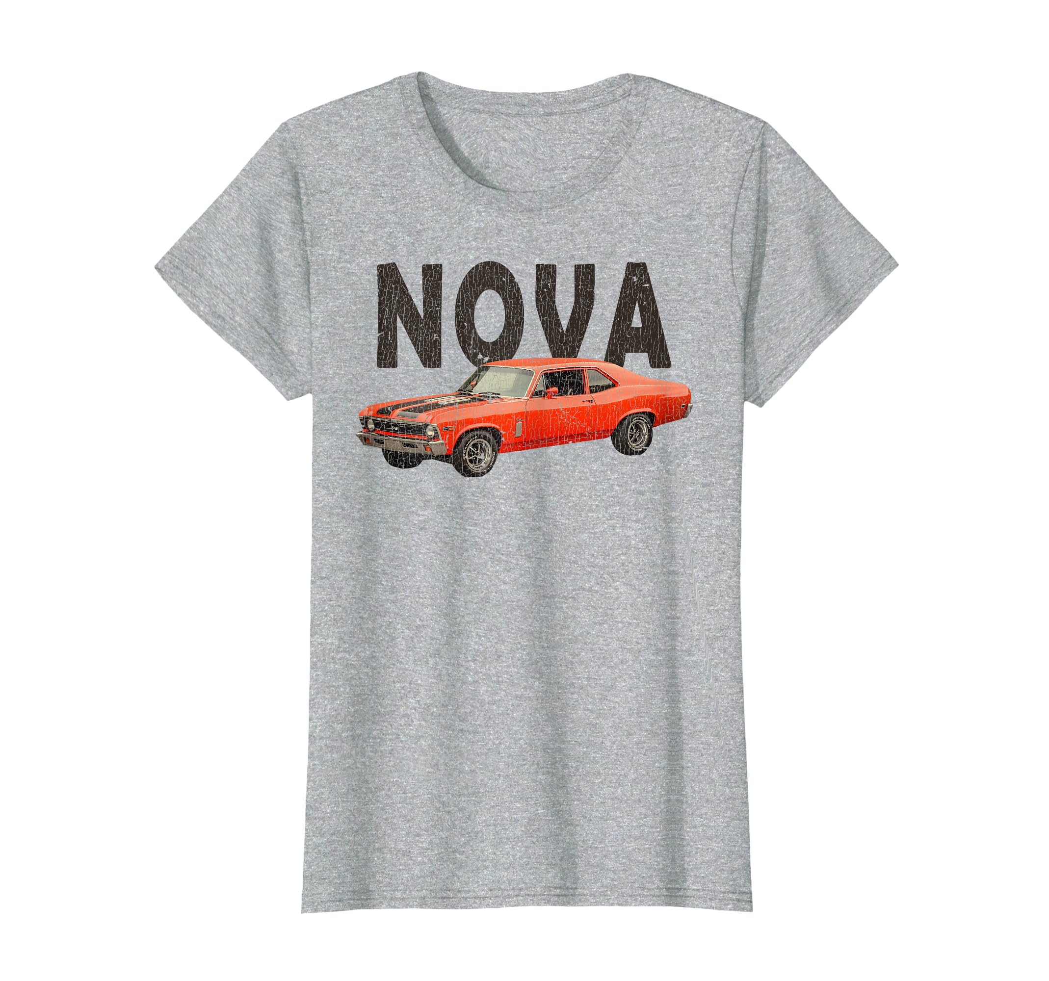 Nova 1972 Grey Adults Small Short T-Shirt - Unique Graphic Men Women - T-Shirt, Sweatshirt, Hoodie