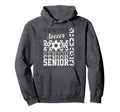 Soccer Senior Mom Class 2025 Senior Hoodie - Aesthetic Graphic Men Women - T-Shirt, Sweatshirt, Hoodie