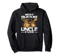 Best Buckin Uncle Ever Deer Hunting Hoodie - Novelty Apparel for Adults - T-Shirt, Sweatshirt, Hoodie